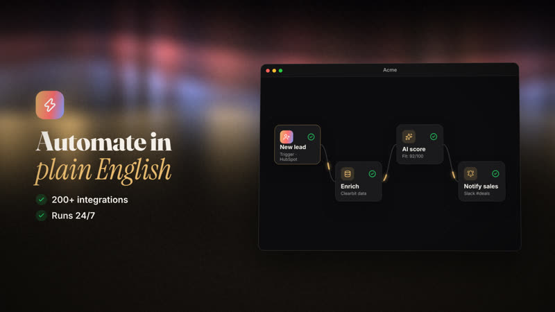 Cinematic style preview: motion-design frame rendered by Claude Video