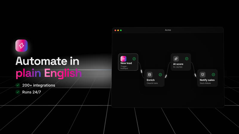 Mono Grid style preview: motion-design frame rendered by Claude Video